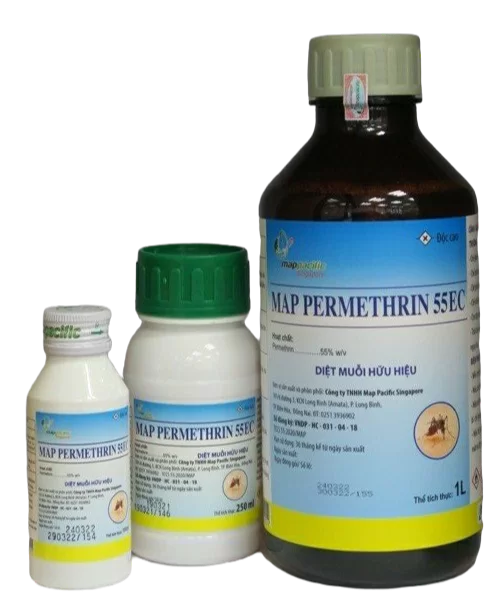 Thuốc diệt muỗi hữu hiệu MAP PERMETHRIN 55EC