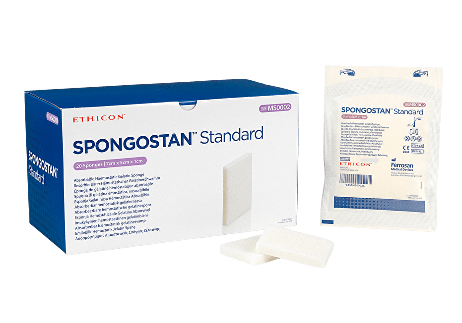 MIẾNG XỐP CẦM MÁU TỰ TIÊU SPONGOSTAN™ STANDARD